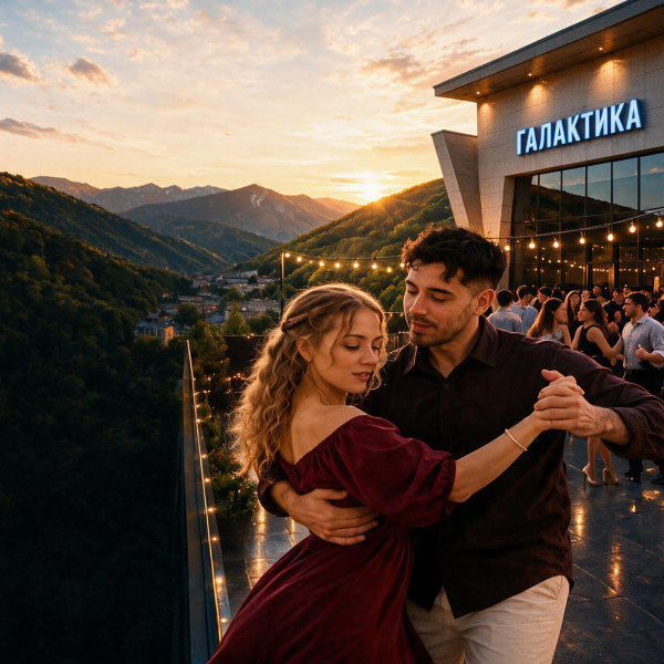 Вечеринка на крыше ТРЦ «Галактика»