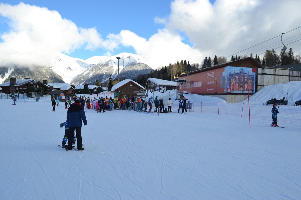 Рекламное размещение на территории курорта